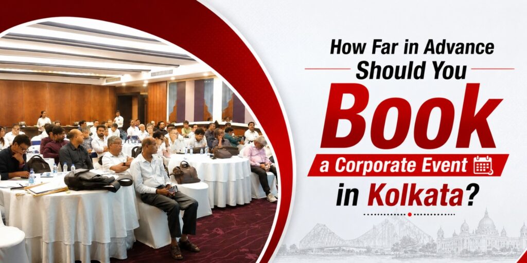 The honest answer: you should book your corporate event at least 1–2 months in advance.